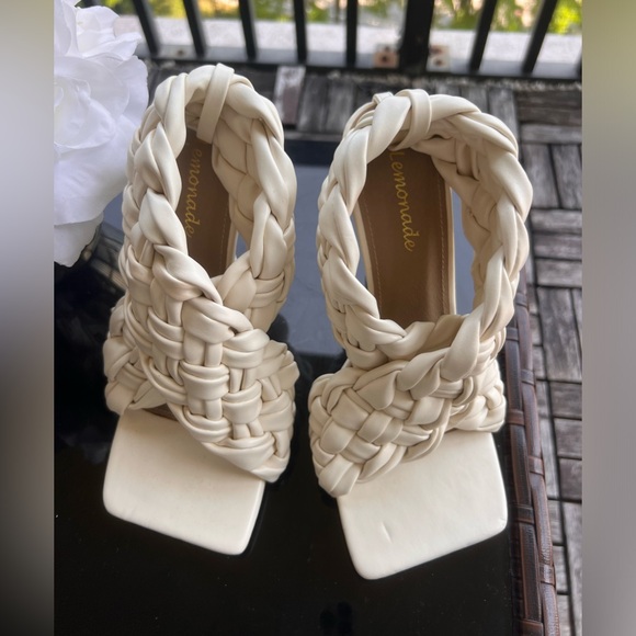 NEW STYLISH COMPHY HIGH HEEL MULE SHOES - Picture 10 of 11